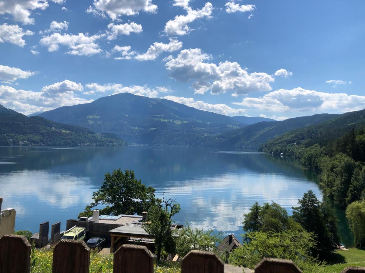 Appartement Brettljause Ferienhaus Fuenf Sinne Döbriach Dış mekan fotoğraf